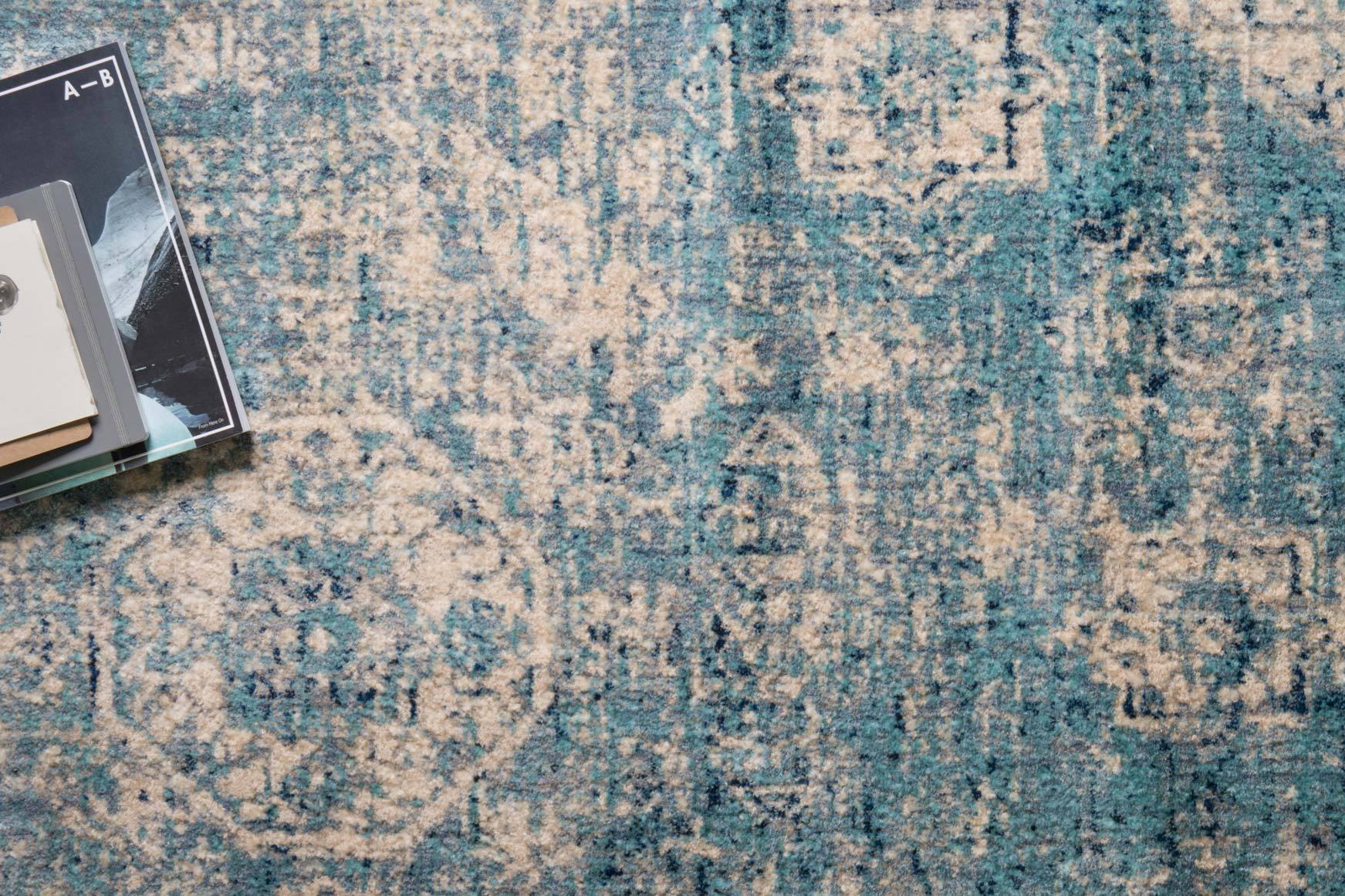 AF-14 LT. BLUE / IVORY - Image 3