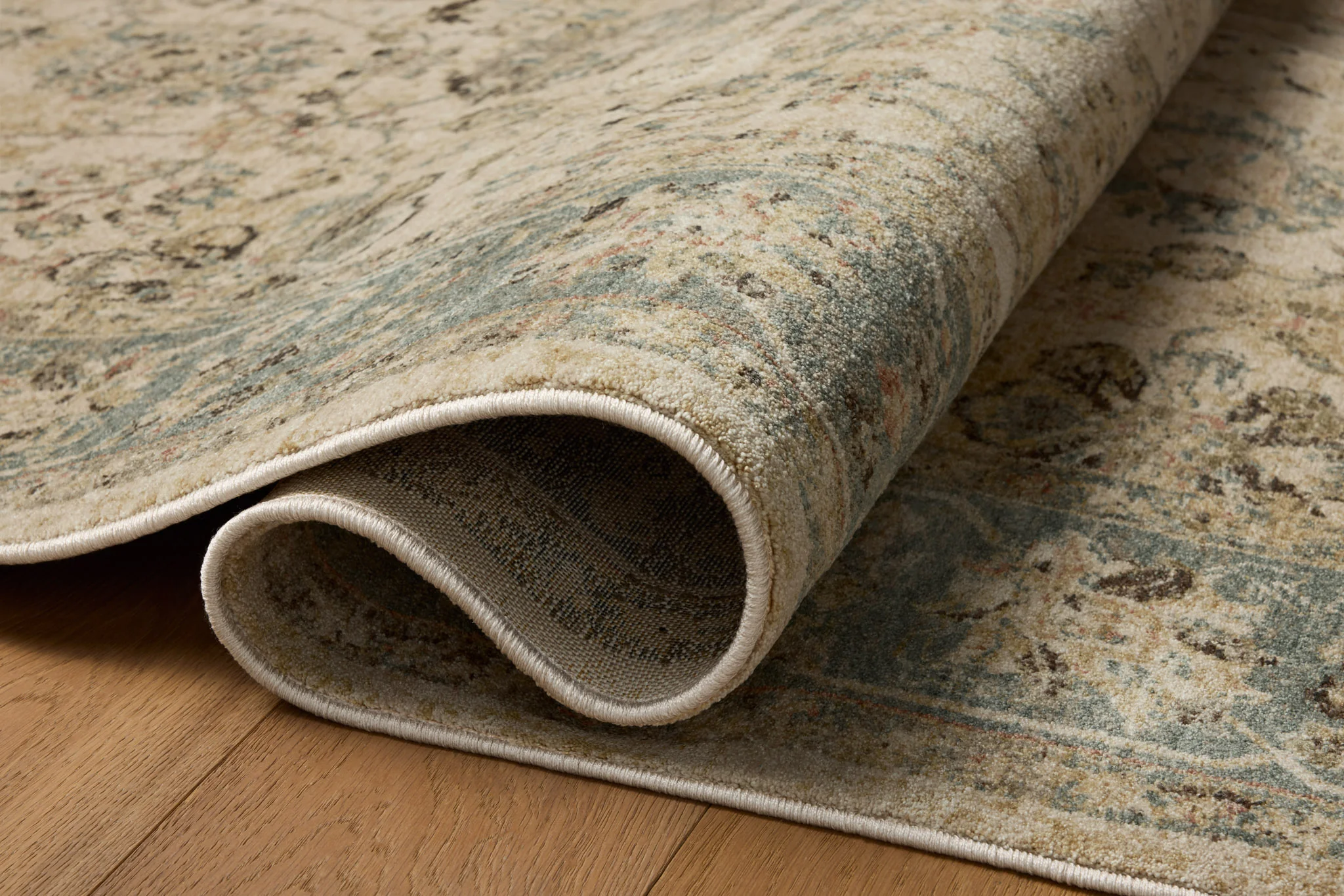 BRR-05 ANT. IVORY / BLUE - Image 5