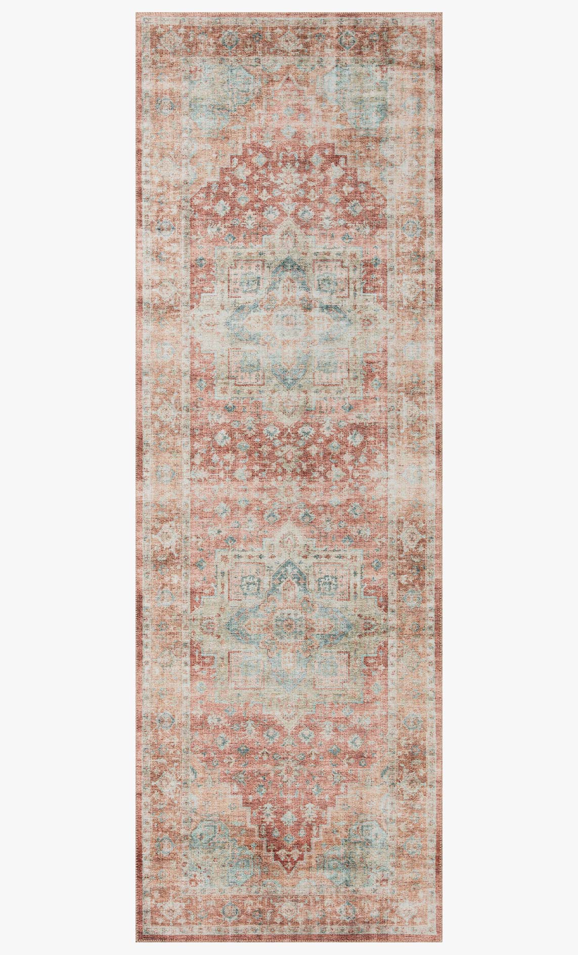 HEI-01 TERRACOTTA / AQUA - Image 5