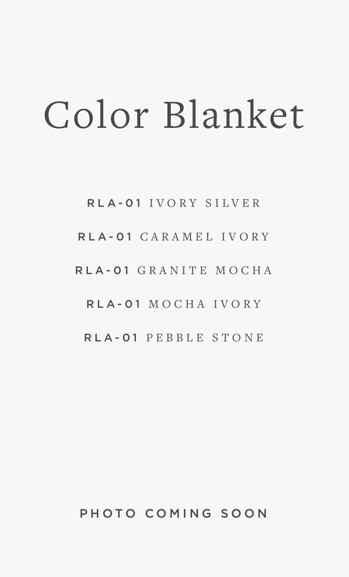 RLA-01 COLOR BLANKET - Image 2